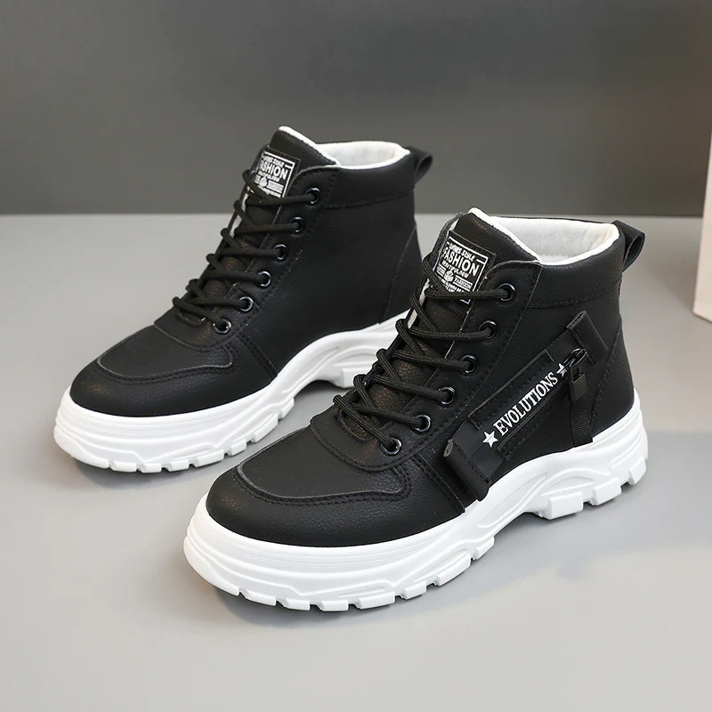 Damen modische High-Top Sneakers mit strapazierfähigem Obermaterial und optimaler Dämpfung Heidi Mode - Image 8