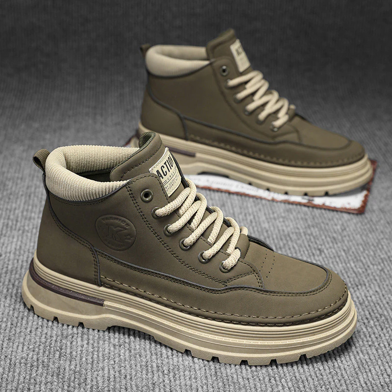 Damen modische High-Top Stiefel mit gepolstertem Innenfutter und rutschfester Sohle Heidi Mode - Image 7
