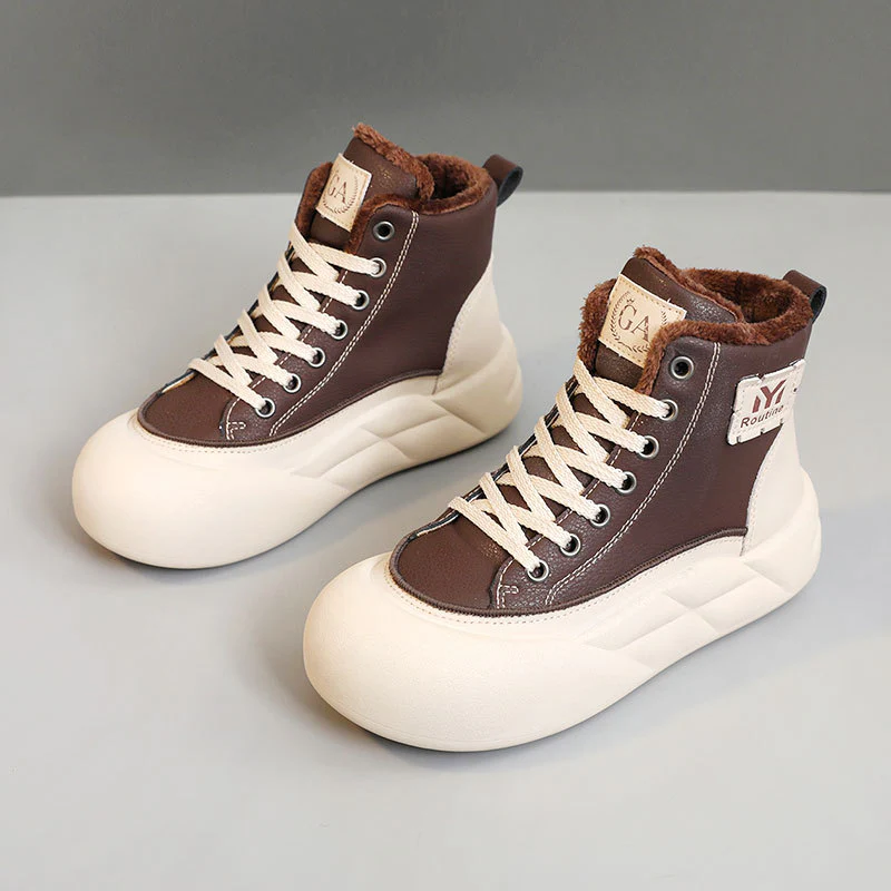 Damen modische Höhen-Sneaker mit weichem Futter und elastischer Sohle Heidi Mode - Image 4