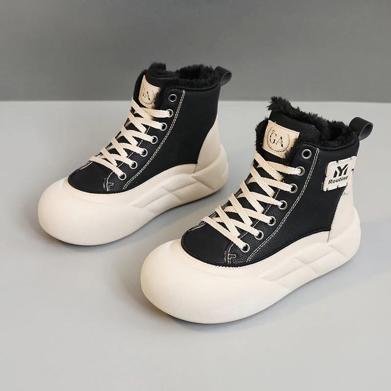 Damen modische Höhen-Sneaker mit weichem Futter und elastischer Sohle Heidi Mode - Image 7