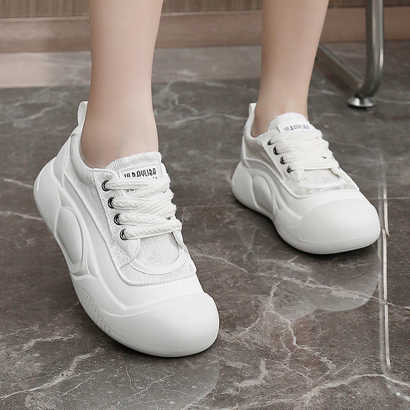 Damen modische komfortable Sneakers mit stoßdämpfendem Design Heidi Mode - Image 3