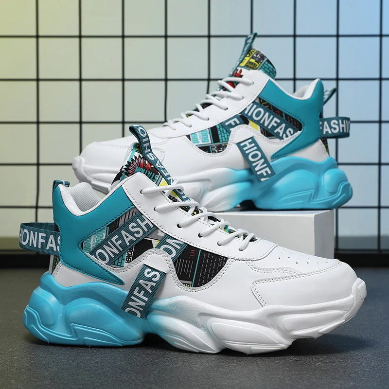 Damen Modische Lauf Sneakers mit innovativer Dämpfung und grafischen Akzenten Heidi Mode - Image 4