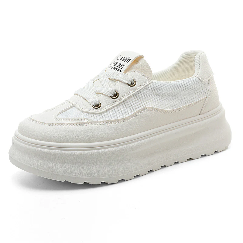 Damen modische Lifestyle Sneaker mit dicker Laufsohle und atmungsaktivem Obermaterial Heidi Mode - Image 5