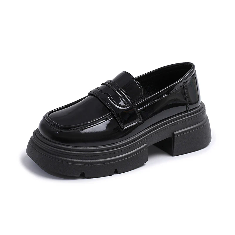 Damen modische Loafers mit robustem Plateau und eleganter Schnalle Heidi Mode - Image 5