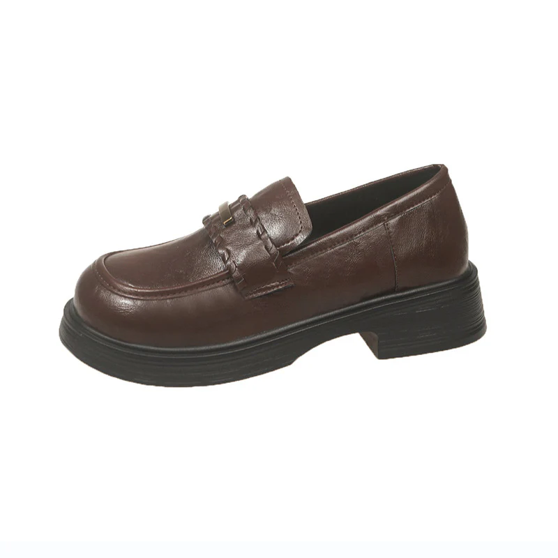Damen modische Loafers mit stabiler Plateausohle und eleganter Schnalle Heidi Mode - Image 5