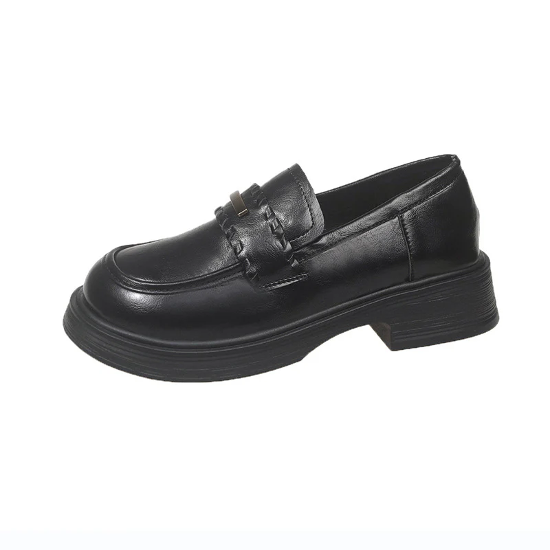 Damen modische Loafers mit stabiler Plateausohle und eleganter Schnalle Heidi Mode - Image 6