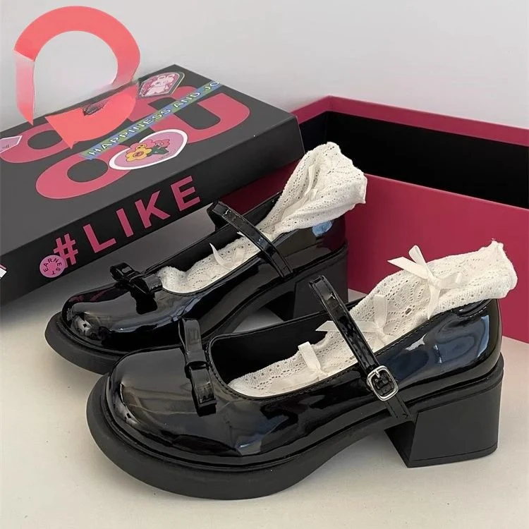 Damen Modische Mary Jane Pumps mit auffälliger Schnalle und bequemem Absatz Heidi Mode - Image 4