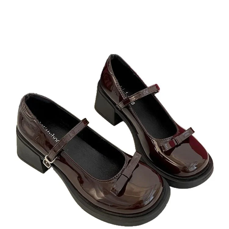 Damen Modische Mary Jane Pumps mit auffälliger Schnalle und bequemem Absatz Heidi Mode - Image 5