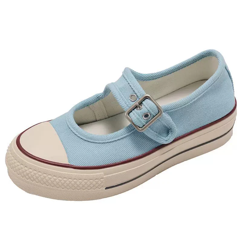 Damen Modische Mary Jane Schuhe mit verstellbarem Riemen und weicher Sohle Heidi Mode - Image 5