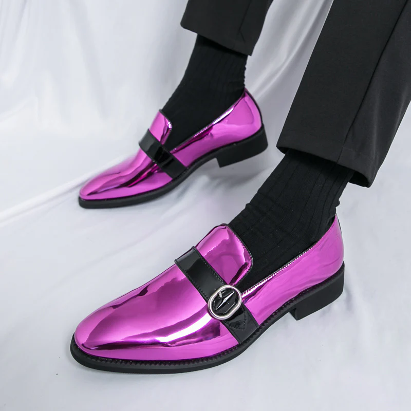 Damen Modische Mokassins mit eleganter Schnallenverzierung Heidi Mode