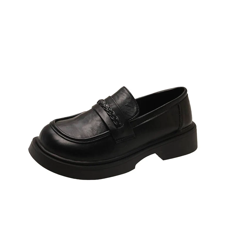 Damen modische Mokassins mit innovativem Plateau-Heel und dezenter Schnallenverzierung Heidi Mode - Image 7