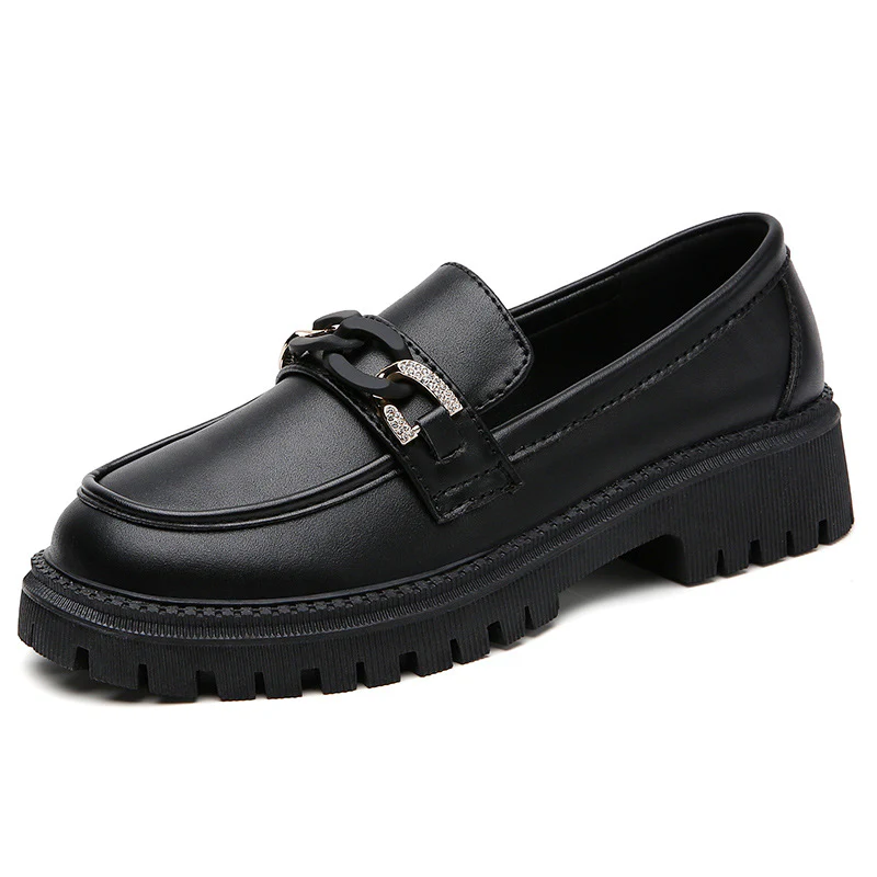 Damen Modische Mokassins mit robustem Profil und dekorativen Schnallen Heidi Mode - Image 6