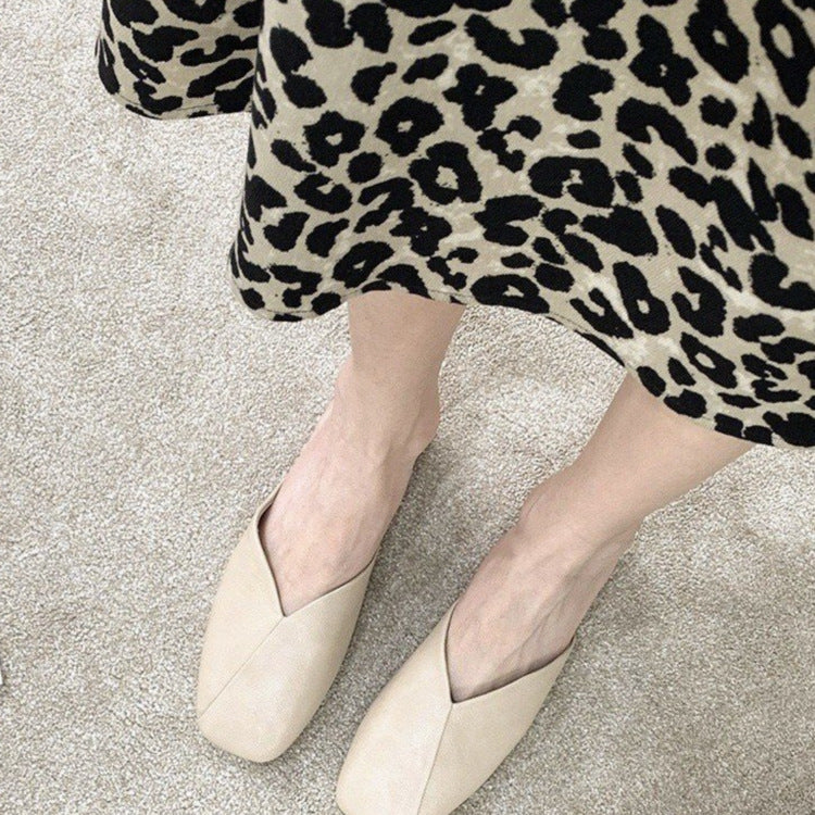 Damen Modische Mules mit Elegantem V-Ausschnitt Heidi-Mode - Image 6
