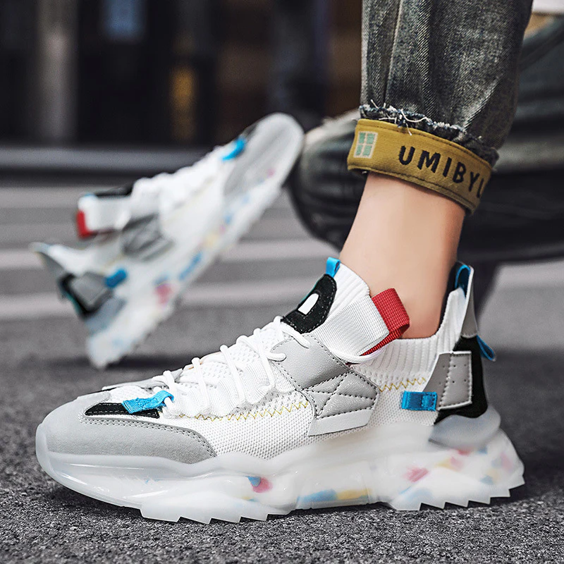 Damen Modische Outdoor-Sneaker mit atmungsaktiver Mesh-Oberfläche und rutschfester Sohle Heidi Mode - Image 3