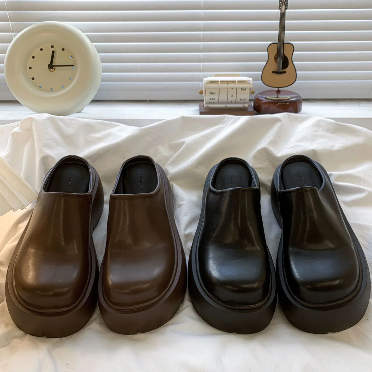 Damen modische Plateau-Clogs mit komfortabler Sohle und elegantem Design Heidi Mode - Image 3