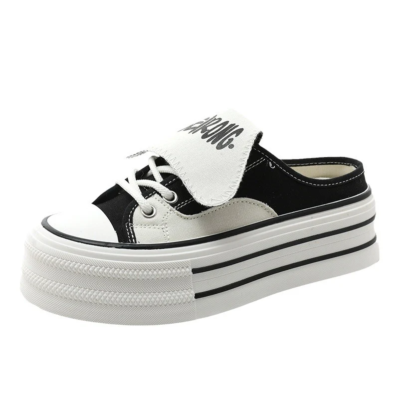 Damen modische Plateau Sneaker mit abnehmbaren Riemen Heidi Mode - Image 5