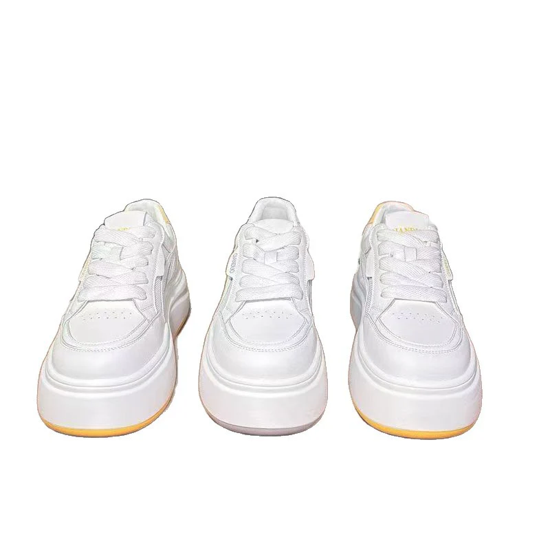 Damen modische Plateau-Sneaker mit atmungsaktivem Obermaterial und dämpfender Sohle Heidi Mode - Image 5