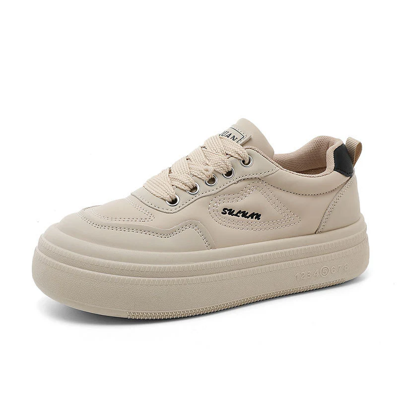 Damen modische Plateau-Sneaker mit atmungsaktiver Oberflächenstruktur und dämpfender Sohle Heidi Mode - Image 5