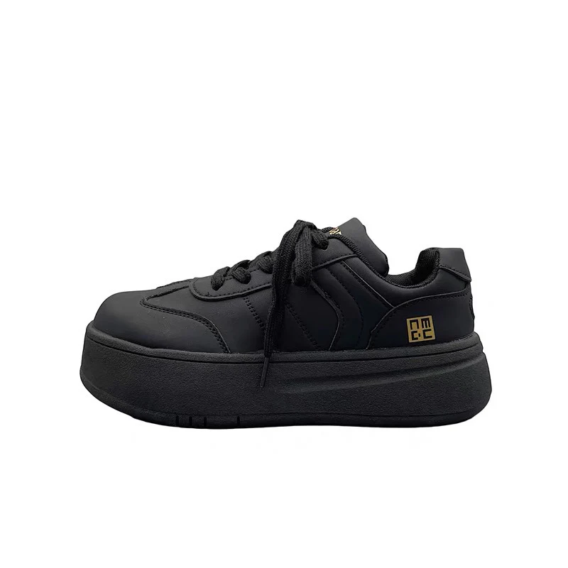 Damen Modische Plateau-Sneaker mit bequemem Schnürsystem und urbanem Design Heidi Mode - Image 5