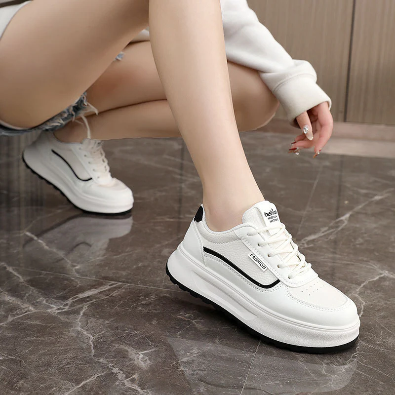 Damen modische Plateau-Sneaker mit bequemer Dämpfung und schickem Design Heidi Mode - Image 3