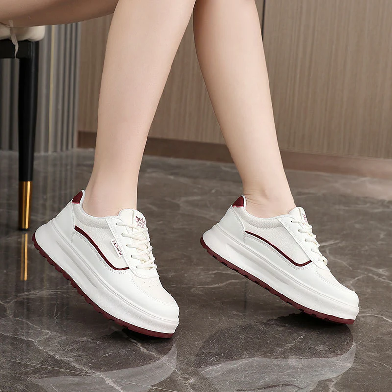 Damen modische Plateau-Sneaker mit bequemer Dämpfung und schickem Design Heidi Mode - Image 4