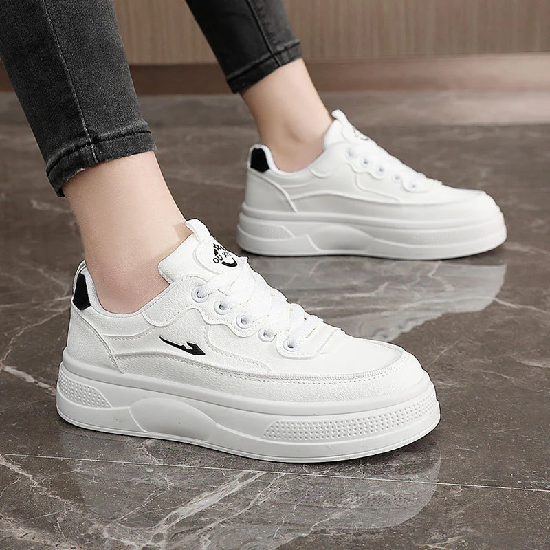 Damen modische Plateau-Sneaker mit ergonomischem Design und dämpfendem Sohlenprofil Heidi Mode - Image 4