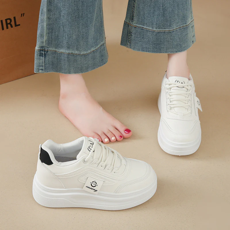 Damen modische Plateau-Sneaker mit sportlicher Dämpfungstechnologie Heidi Mode - Image 3
