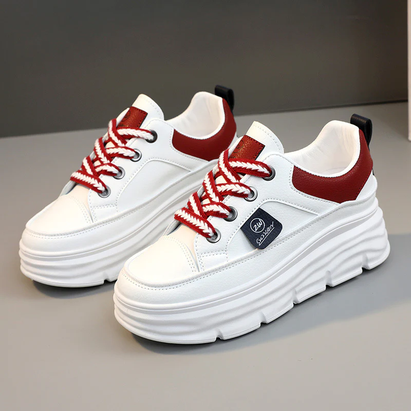 Damen modische Plateau-Sneaker mit verstärkter Dämpfung Heidi Mode - Image 2