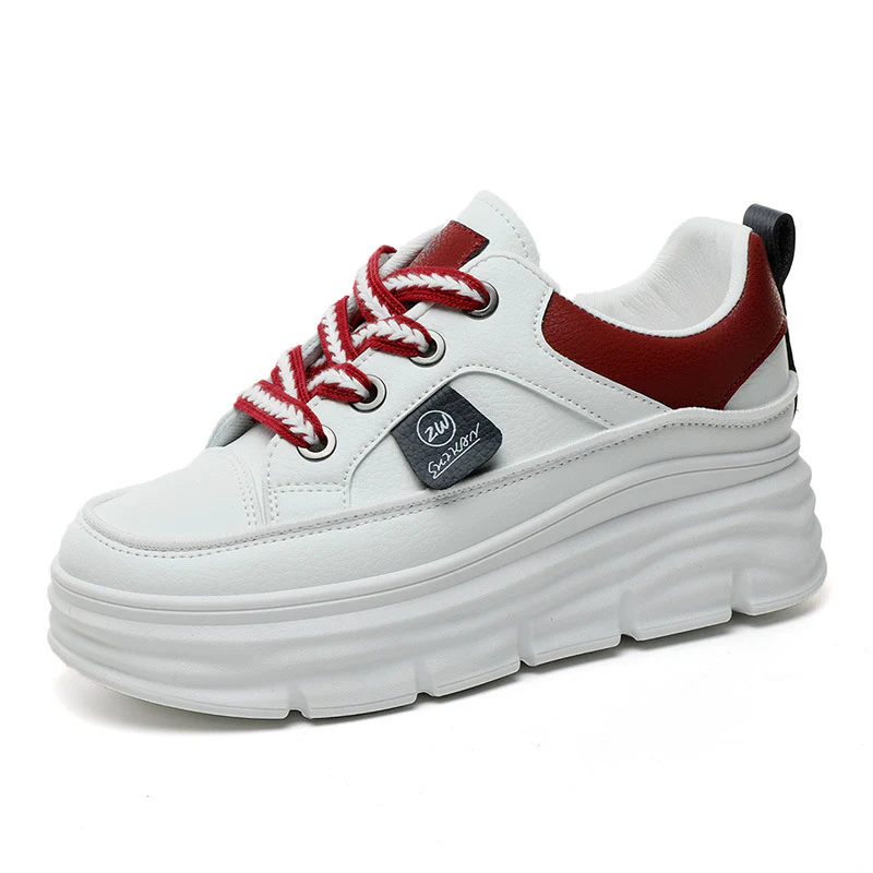 Damen modische Plateau-Sneaker mit verstärkter Dämpfung Heidi Mode - Image 5