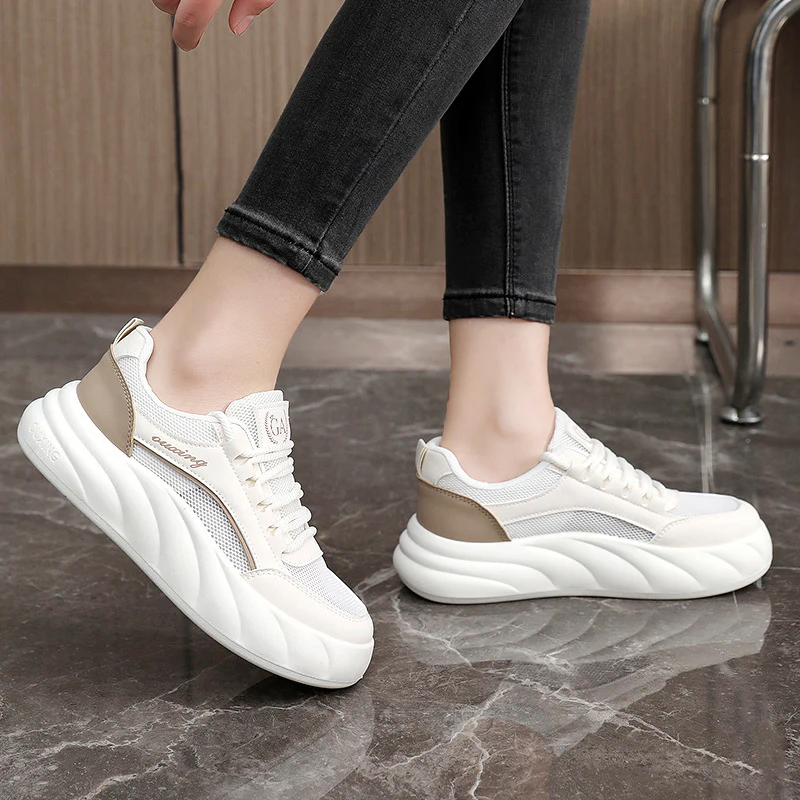 Damen modische Plateau-Sneaker von Heidi Mode - Image 3