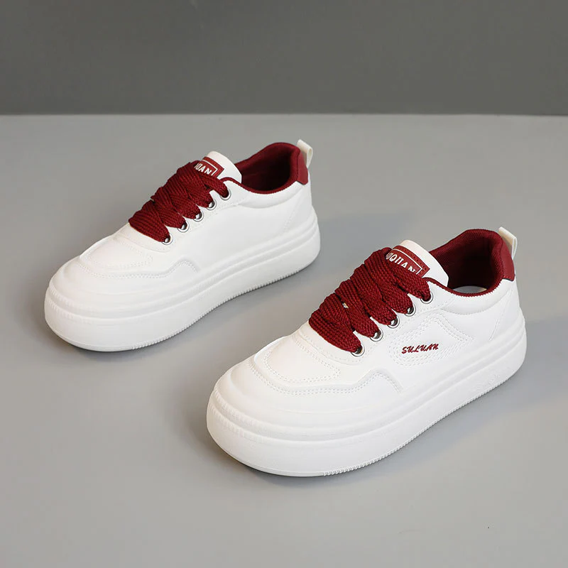 Damen modische Plateau Sneakers mit atmungsaktivem Obermaterial und dämpfendem Fußbett Heidi Mode - Image 6