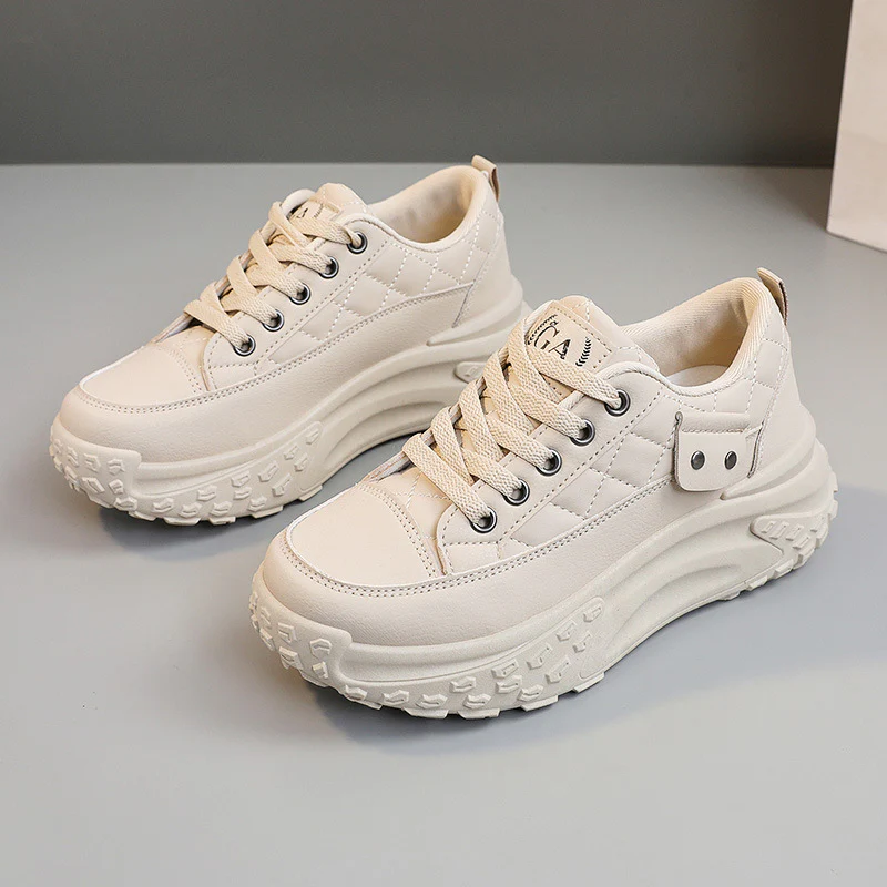 Damen modische Plateau Sneakers mit dämpfendem Sohlenprofil Heidi Mode - Image 7
