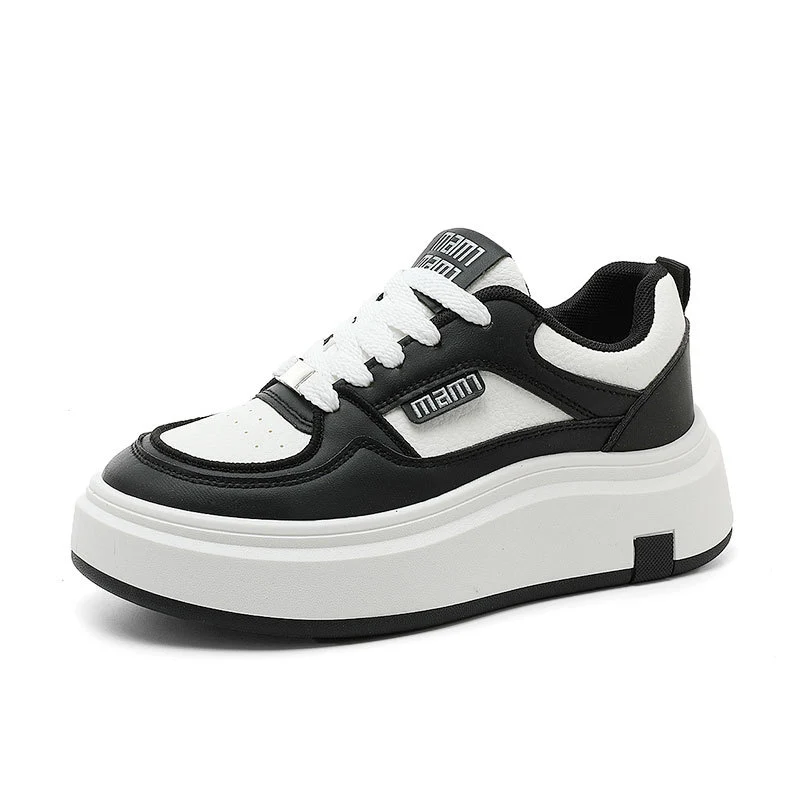Damen modische Plateau Sneakers mit ergonomischer Dämpfung und trendigem Design Heidi Mode - Image 5