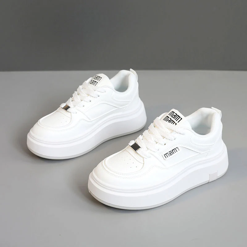 Damen modische Plateau Sneakers mit ergonomischer Dämpfung und trendigem Design Heidi Mode - Image 7