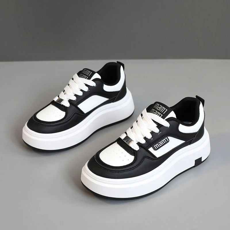 Damen modische Plateau Sneakers mit ergonomischer Dämpfung und trendigem Design Heidi Mode - Image 8