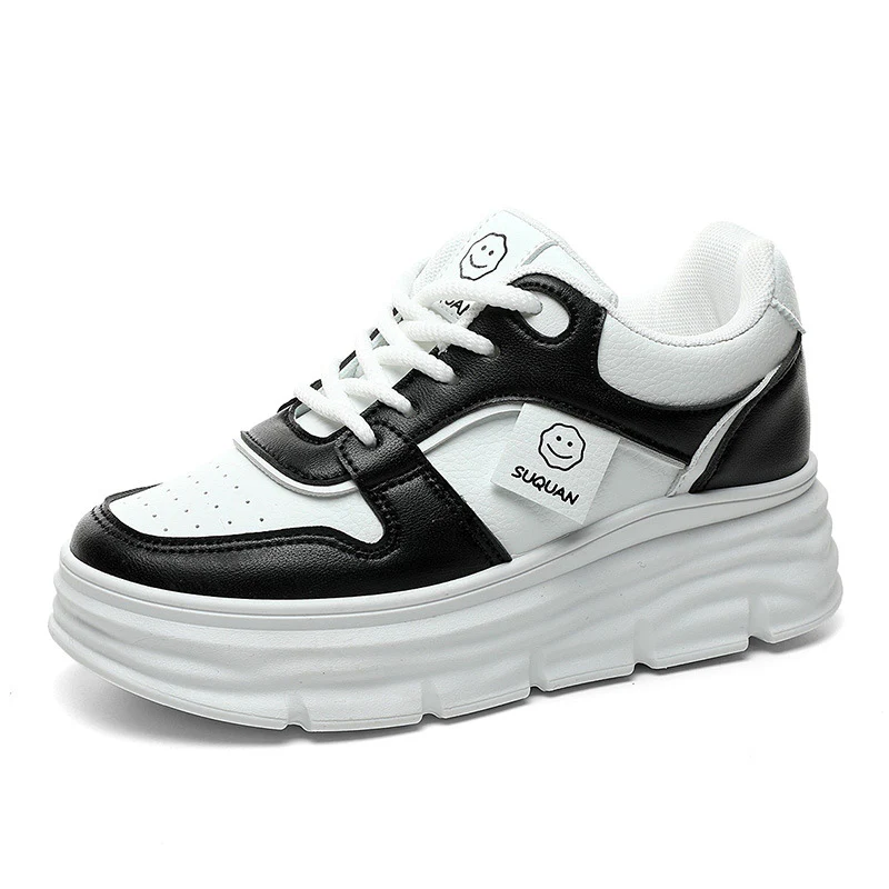 Damen modische Plateau Sneakers mit gepolsterter Sohle und ergonomischer Dämpfung Heidi Mode - Image 5