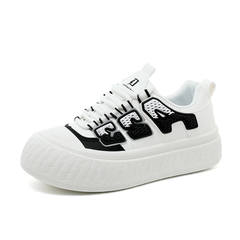 Damen modische Plateau Sneakers mit innovativem Design und stoßdämpfendem Profil Heidi Mode - Image 5