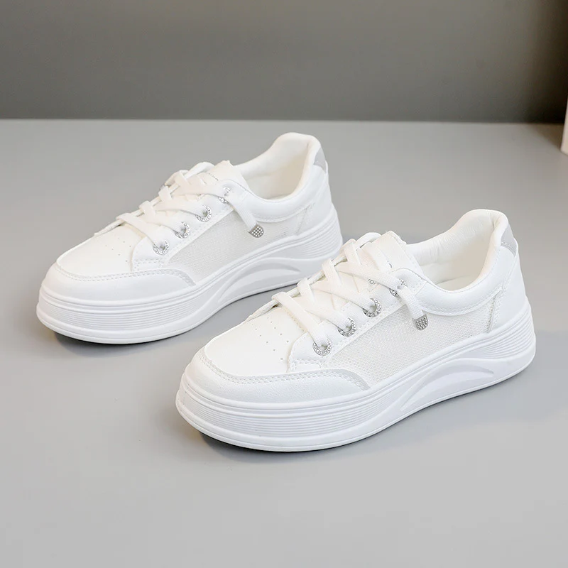 Damen modische Plateau Sneakers mit innovativer Dämpfung und atmungsaktiver Obermaterialstruktur Heidi Mode - Image 2
