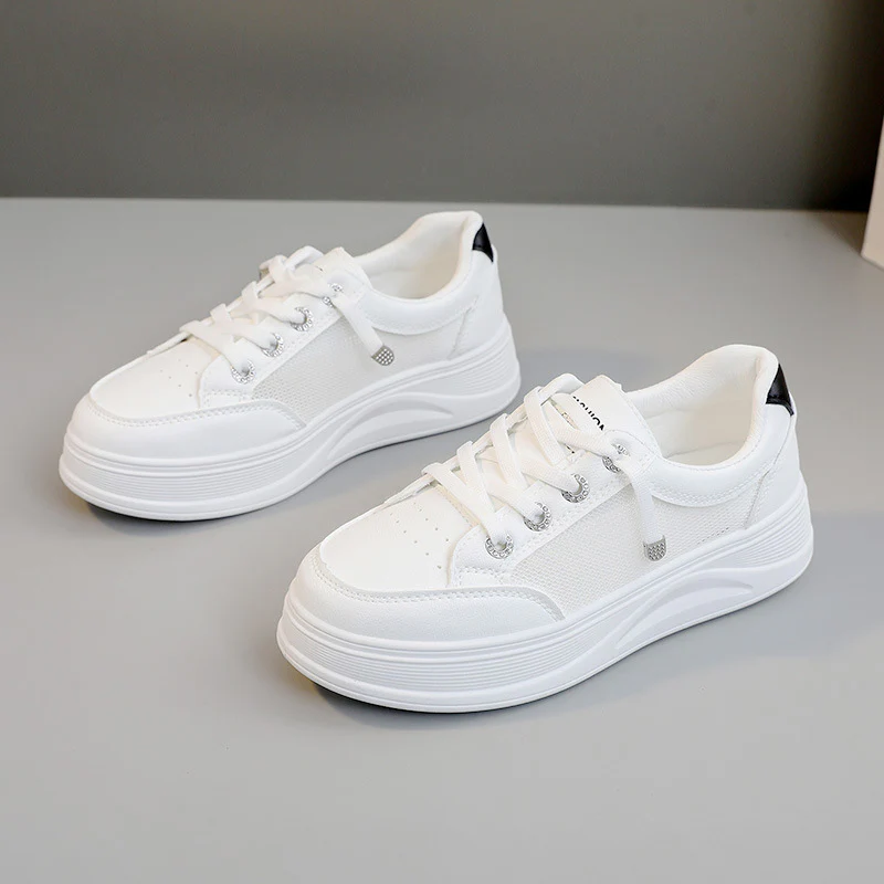 Damen modische Plateau Sneakers mit innovativer Dämpfung und atmungsaktiver Obermaterialstruktur Heidi Mode - Image 6