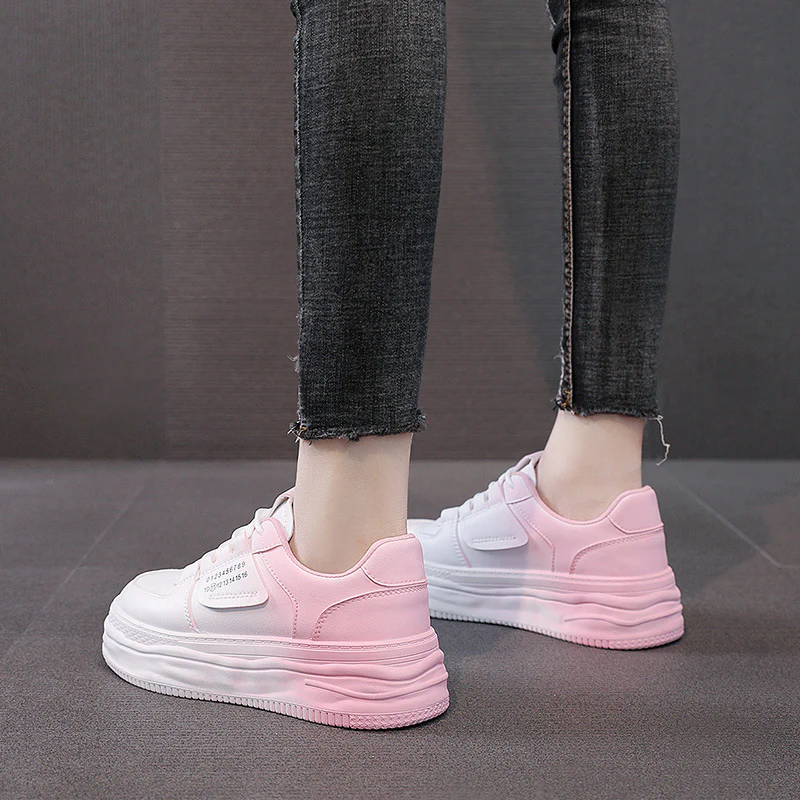 Damen modische Plateau Sneakers mit komfortabler Dämpfung Heidi Mode - Image 4