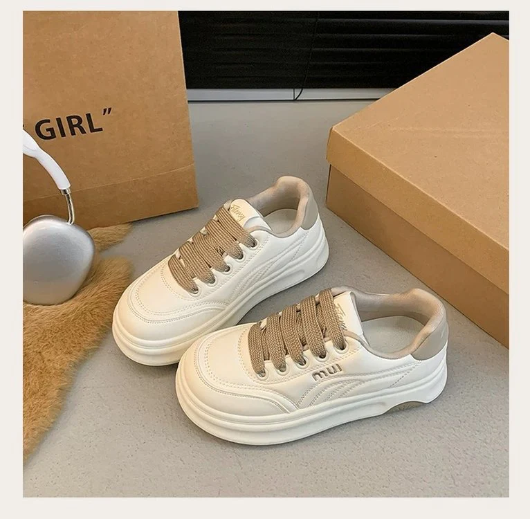 Damen Modische Plateau Sneakers mit komfortabler Dämpfung Heidi Mode - Image 6