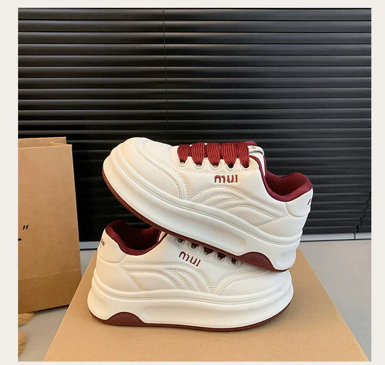Damen Modische Plateau Sneakers mit komfortabler Dämpfung Heidi Mode - Image 7