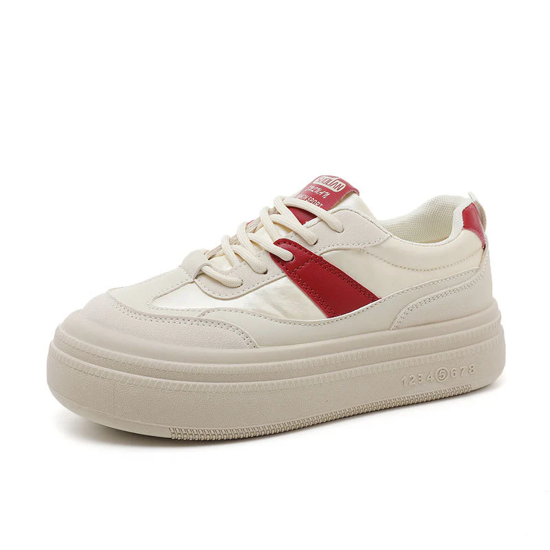 Damen modische Plateau Sneakers mit stabiler Laufsohle und atmungsaktivem Obermaterial Heidi Mode - Image 5