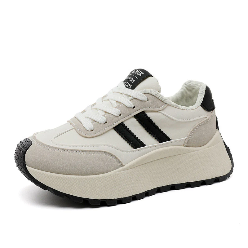 Damen Modische Plateau Sneakers mit trendiger Silhouette und dämpfender Laufsohle Heidi Mode - Image 5