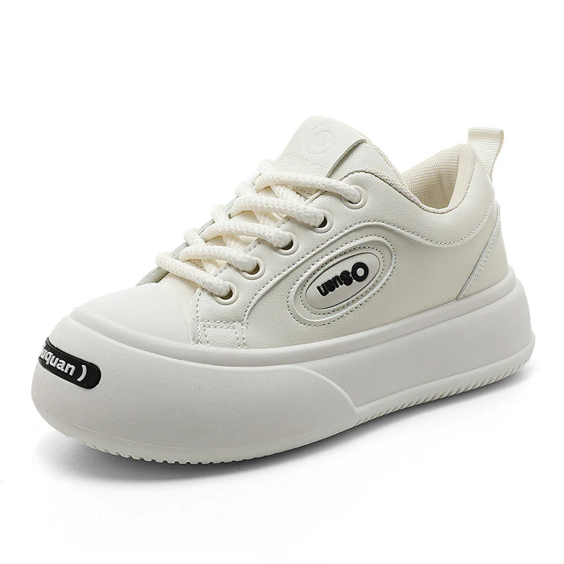 Damen modische Plateau Sneakers mit verstärktem Sohlenprofil und atmungsaktiven Materialien Heidi Mode - Image 5