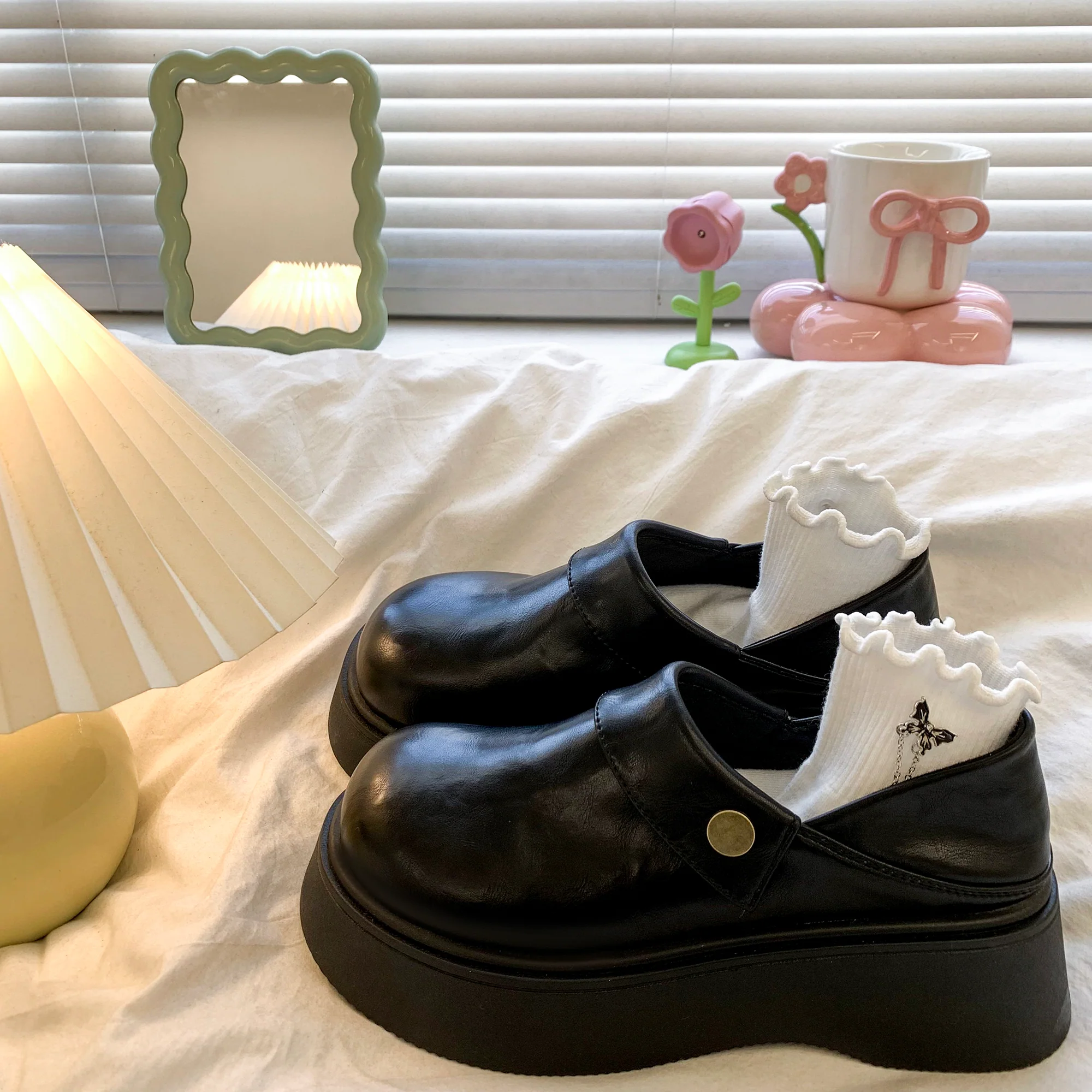 Damen modische Plateauschuhe mit elegantem Riemen und hervorragendem Tragekomfort Heidi Mode - Image 2