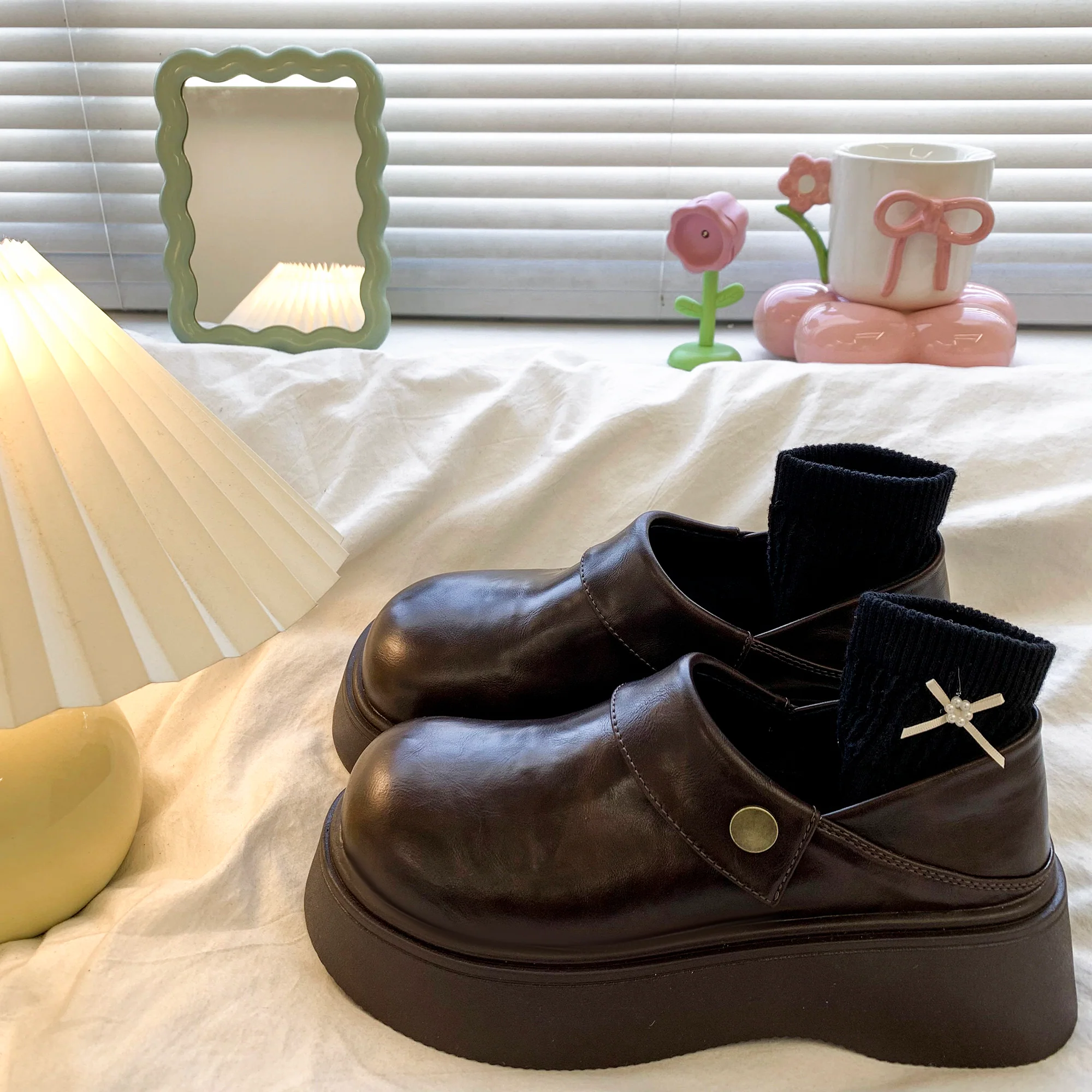 Damen modische Plateauschuhe mit elegantem Riemen und hervorragendem Tragekomfort Heidi Mode - Image 7