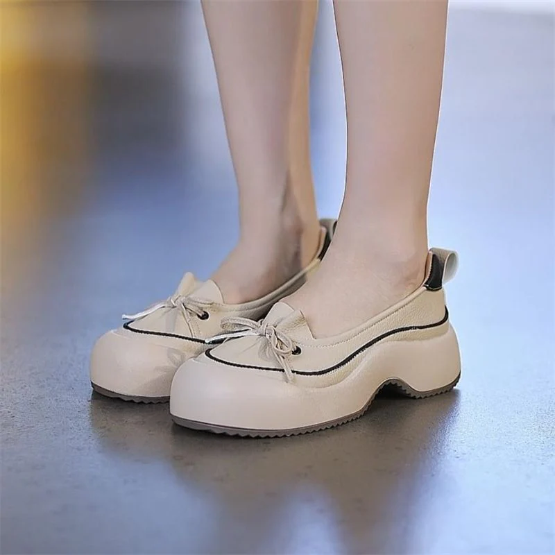 Damen modische Plateauschuhe mit innovativer Sohle und stilvollem Design Heidi Mode