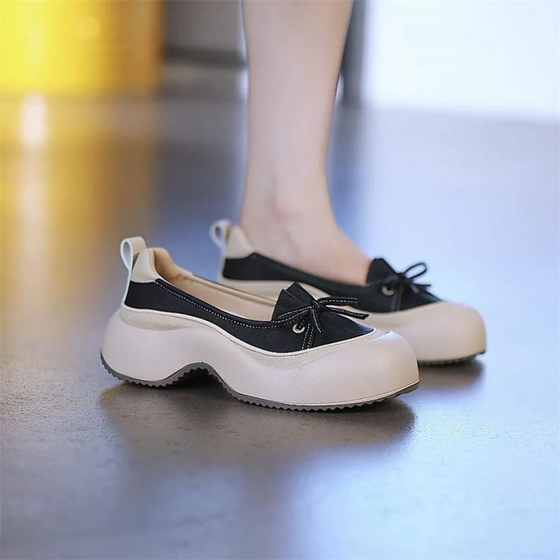Damen modische Plateauschuhe mit innovativer Sohle und stilvollem Design Heidi Mode - Image 2