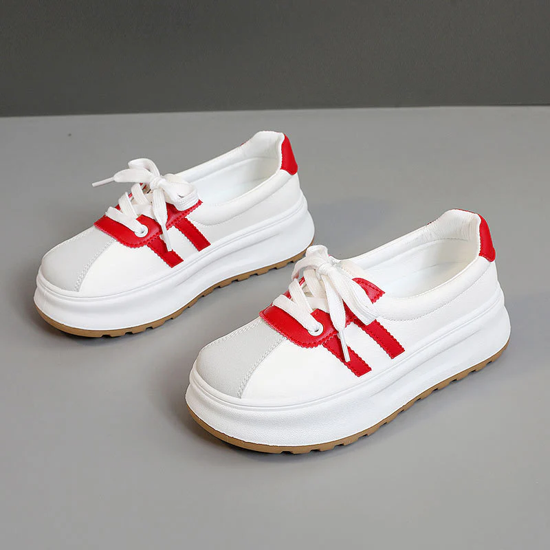 Damen modische Plateauschuhe mit metallic Details und rutschfester Sohle Heidi Mode - Image 6